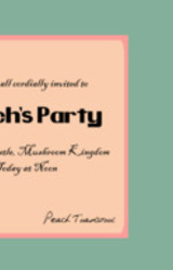 Peach's Party