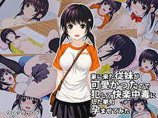 Ie ni Kita Itoko ga Kawaikatta node Okashite Kairaku Chuudoku ni Shita Ageku Haramasete Mita