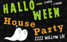 Halloween House Party