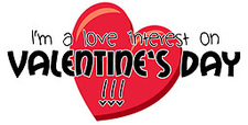 I'm a love interest on Valentine's Day!!!