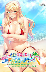 Mizugi no Kinpatsu Bakunyuu JD o Beach de Dekachin Nanpa ~Shourai Yuubou na Ojou-sama Ranshi o Dainashi ni ♪ Hame Ana toshite Ikiru Shiawase o Oshiekomu Natsu~
