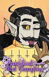 Panicked and Surrounded by Hot Vampires