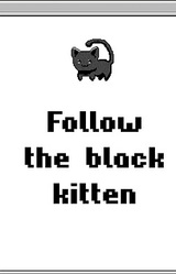 Следуй за черным котиком