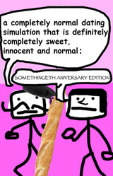 a completely normal dating simulation that is definitely completely sweet, innocent and normal