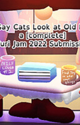 Old Gay Cats Look at Old Photos