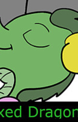 Relaxed Dragon in the Pony Castle Critter Comforts