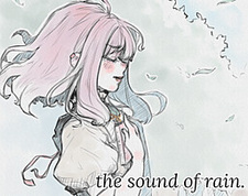 the sound of rain.
