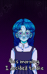 this morning I decided to die