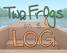 Two Frogs on a Log