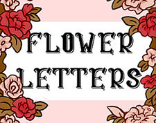 Flower letters