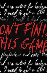 i won't finish this game