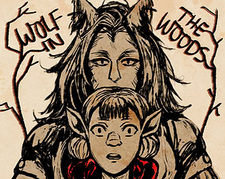 Wolf in the Woods
