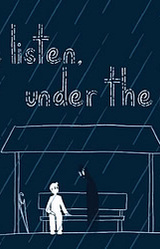 We listen, under the rain