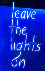 leave the lights on