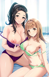 Nakayoshi Oyako to 3P Dousei Seikatsu ~Gibo no Shidou de Fuufu Enman~