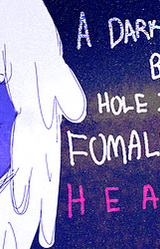 A dark black hole in fomalhaut's heart