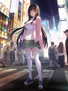 Riruka wa Ikue ni Yoru o Irodoru