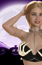 Hot Halloween with Alyssa