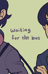 waiting for the bus