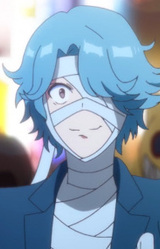 Парень в синем