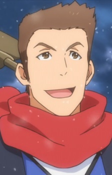 Вожатый деревенских детей