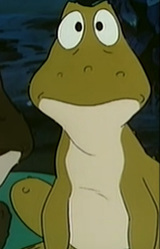 Зелёная лягушка