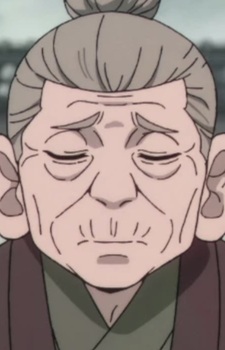 Молящаяся бабушка