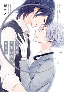 Кошачья вывеска антикварного магазина Микадзуки