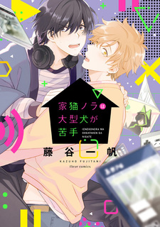 Домашняя кошка Нора не любит больших собак