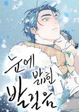 Следы на снегу