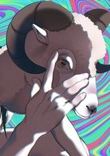 Маска овечки