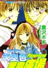 Небесно-голубая игровая площадка