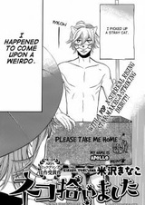 Я подобрал кота